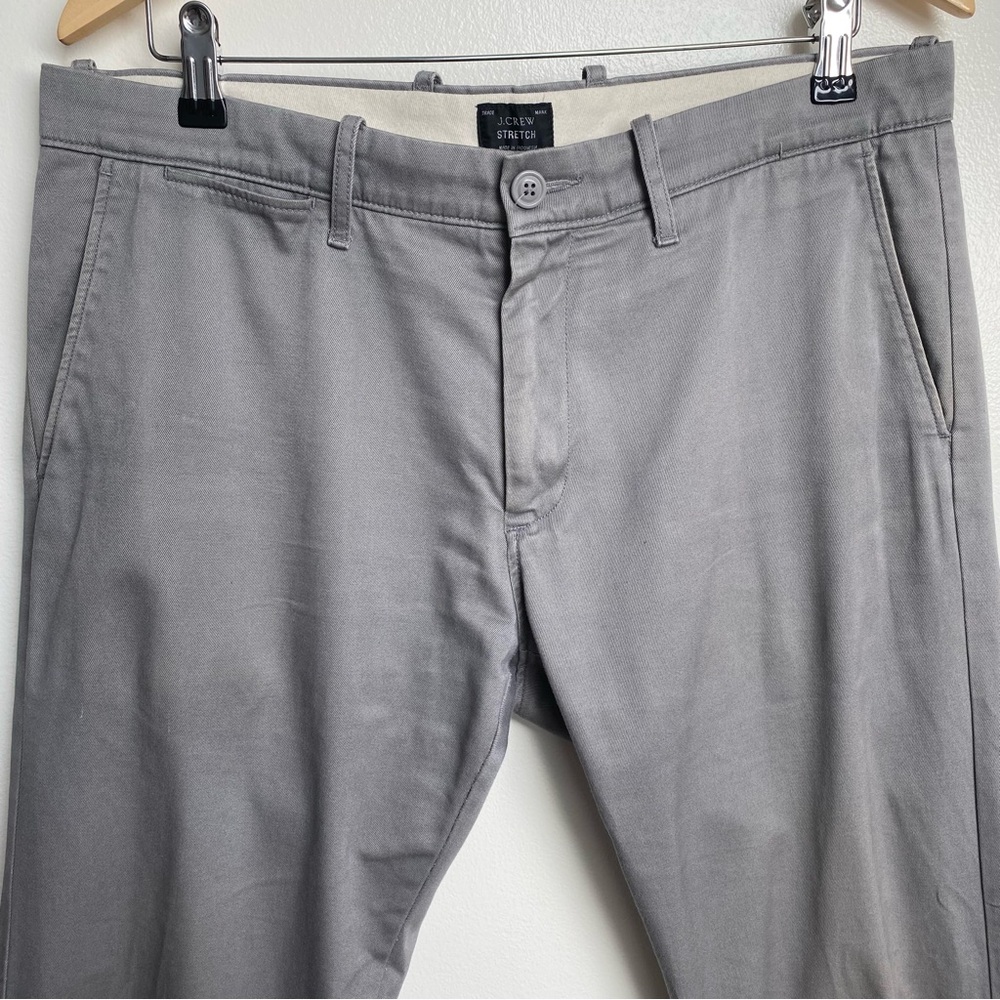 J Crew 484 Slim Five Pocket Chino Pants 33x32 - Picture 2 of 9